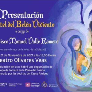 Cartel Belen Viviente Arcos de la Frontera
