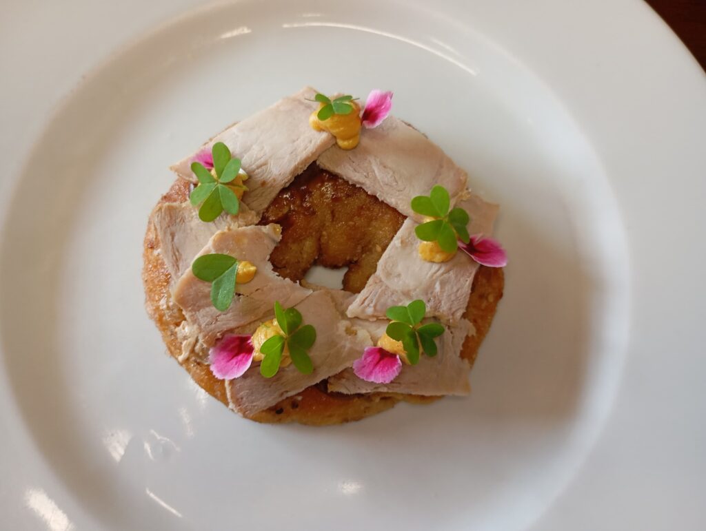 Tarta de membrillo con Bollos Arcenses