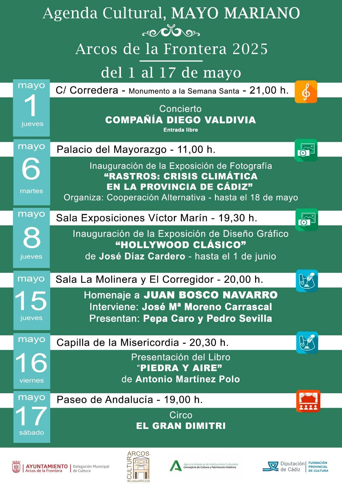 Juan Bosco Navarro, fue profesor, político y poeta. Es precisamente en esta faceta donde el Ayuntamiento de Arcos a través de la Delegación de Cultura le rendirá un homenaje en el décimo aniversario de su fallecimiento.