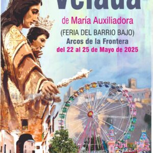 Se celebra del 22 al 25 de mayo en la zona del Barrio Bajo. Es la velada con más años de tradición en Arcos de la Frontera.
