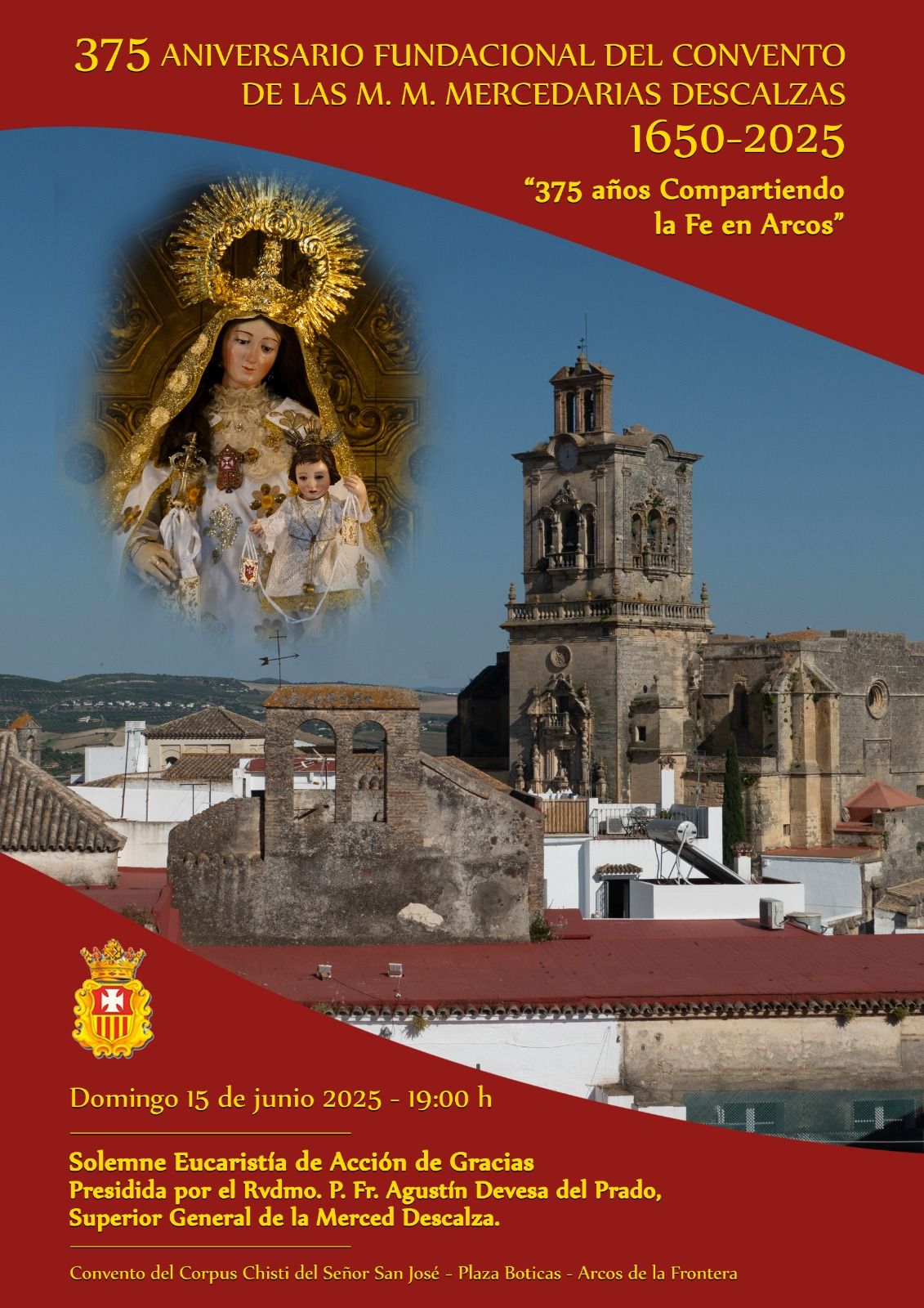 Celebración del 375 Aniversario de la Fundación M. M. Mercedarias Descalzas