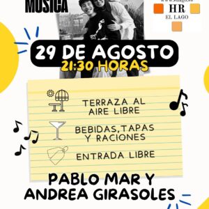 Ven a disfrutar de la música en directo.