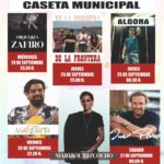 La feria viene cargada de actuaciones musicales para todos los gustos
