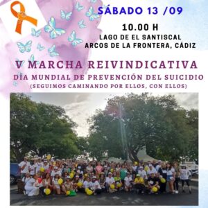V Marcha Reivindicativa con motivo del Día Mundial de Prevención del Suicidio