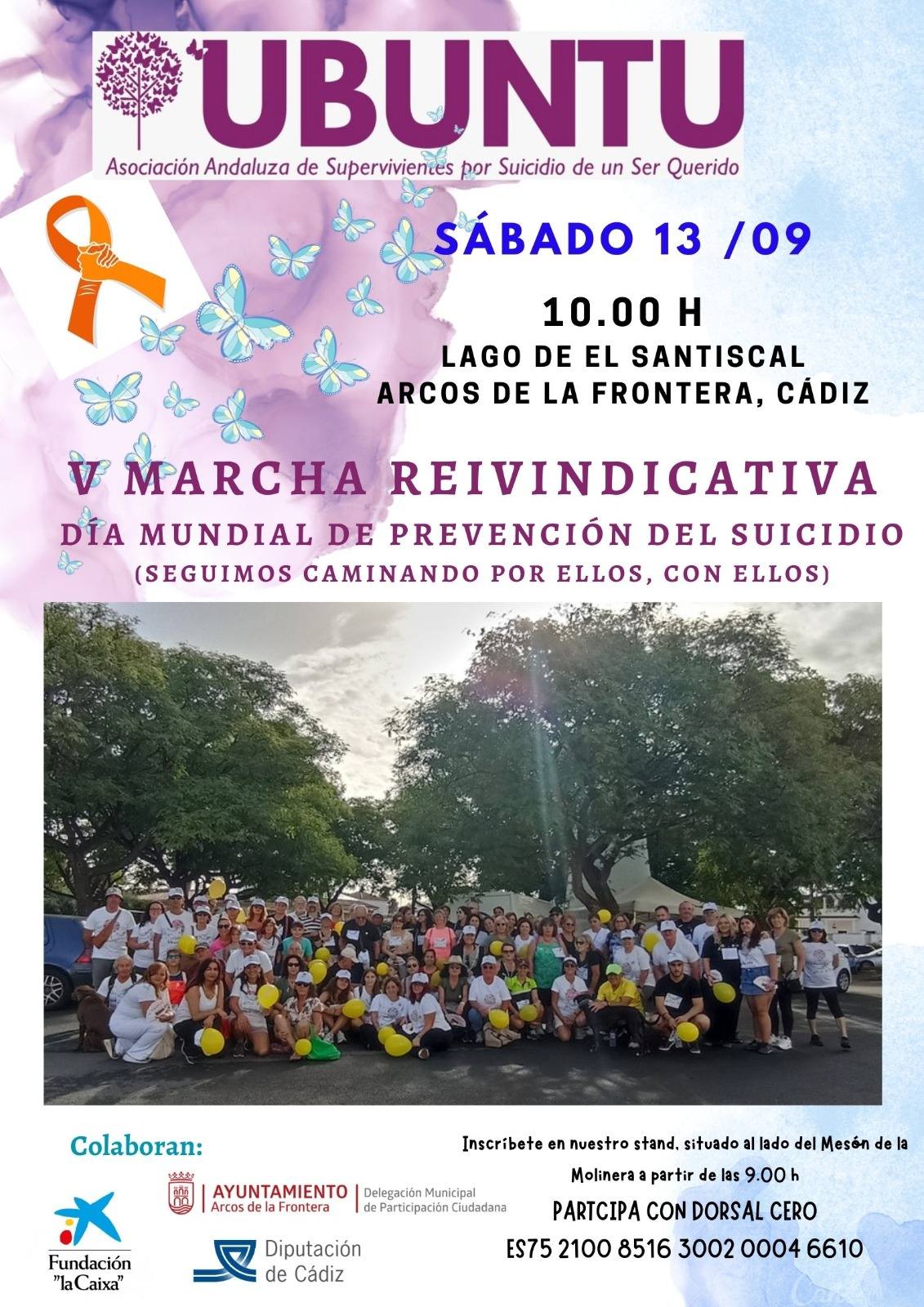 V Marcha Reivindicativa con motivo del Día Mundial de Prevención del Suicidio