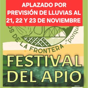 Se ha aplazado por lluvias pero se pasa al siguiente fin de semana, 21, 22 y 23 de noviembre 2025