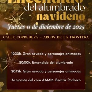 Se adelanta el encendido por previsión de lluvias para el día previsto