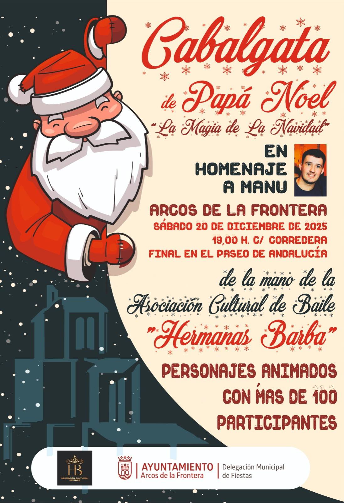 Disfruta de la magia de la Navidad con esta cabalgata que este año será en homenaje a Manu
