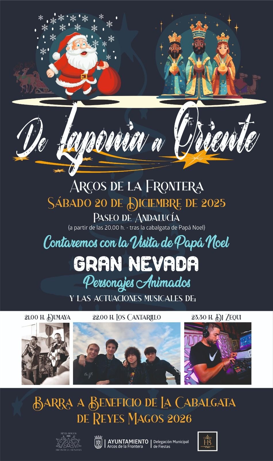 Disfruta de la Gran Nevada y la Visita de Papá Noél