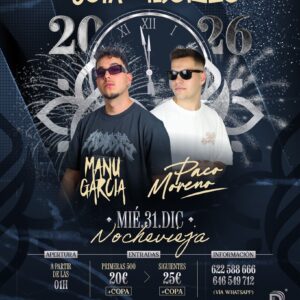 Disfruta de la fiesta de noche vieja en la mejor compañía