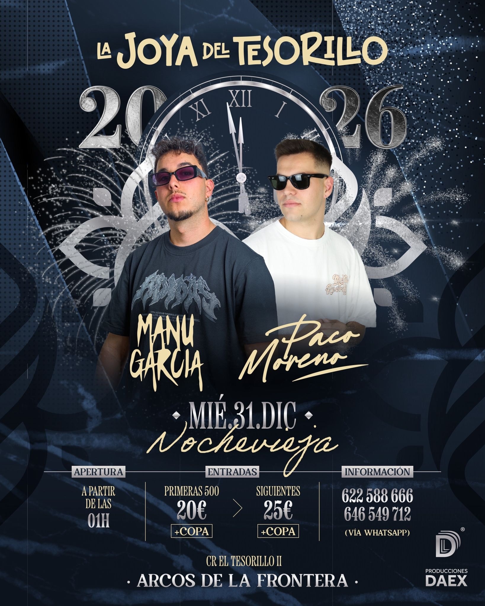 Disfruta de la fiesta de noche vieja en la mejor compañía