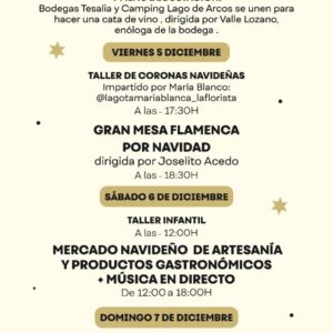 EL Camping Lago de Arcos cuenta con una programación muy interesante para el puente