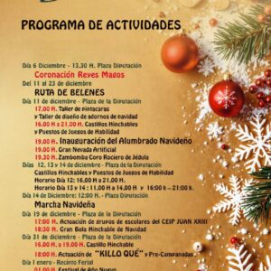 El Alcalde de Arcos, Miguel Rodríguez, y la delegada municipal de Jédula, Beatriz Morón, han presentado oficialmente el Programa de Actividades Navideñas, pensado para que vecinos y visitantes disfruten de unas fiestas llenas de magia, tradición y convivencia.