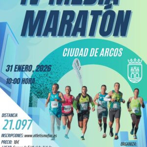 una prueba popular de 21.097 km organizada por el Ayuntamiento con salida y meta en el Campo Municipal de Jédula, ofreciendo un circuito atractivo, camiseta técnica, medalla finisher y avituallamientos, con inscripciones a 18 € a través de la Federación Andaluza de Atletismo.