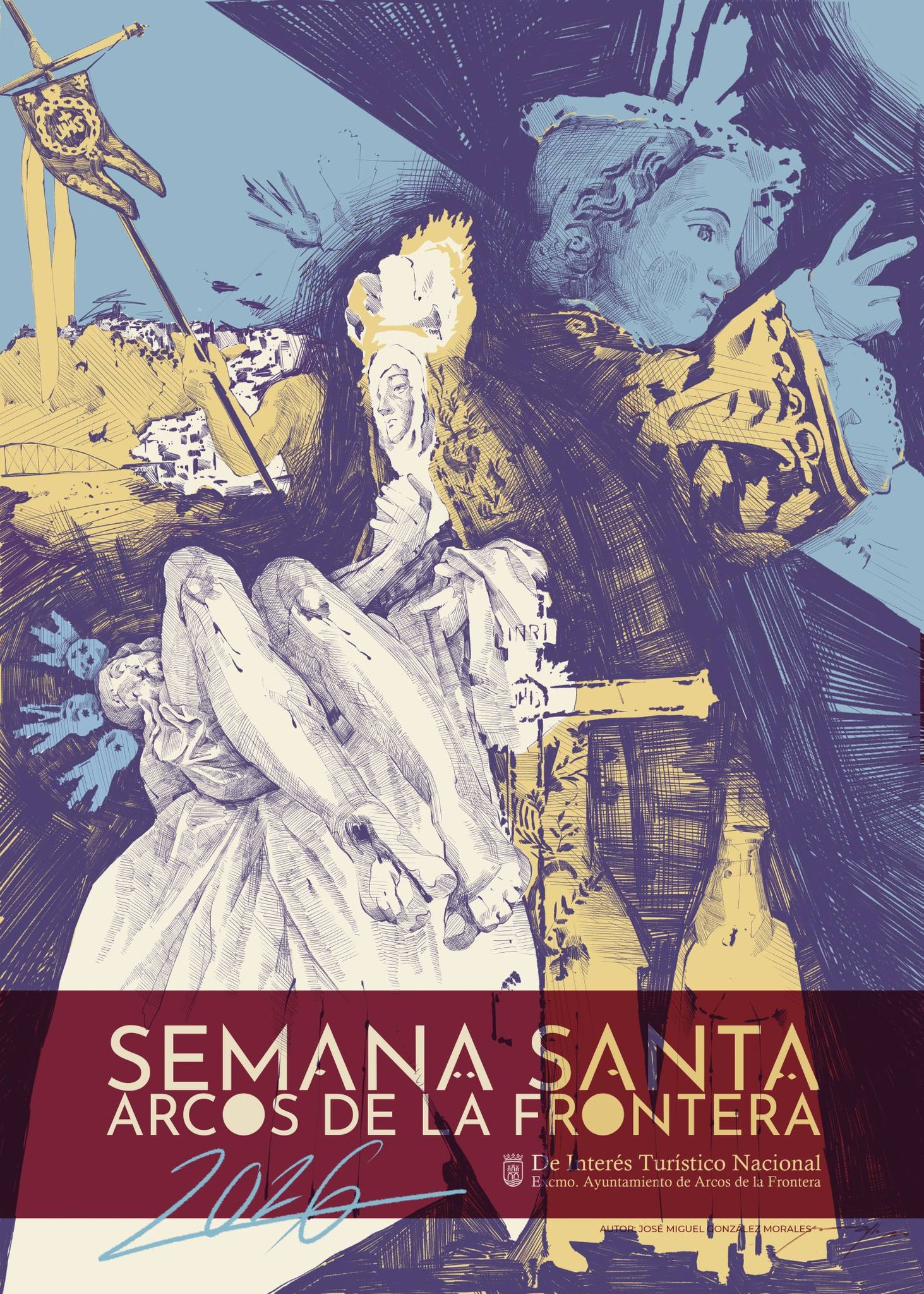 El cartel es la cruz de guía que anuncia y nos prepara para vivir una nueva Semana Santa