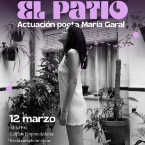 A través de poemas propios, María Garal nos invita a un viaje sensorial que habla del miedo, del amor y de los vínculos que nos sostienen. Un encuentro para sentir, escuchar y compartir.