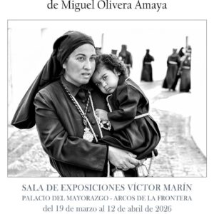 La Delegación de Cultura avanza sus inminentes actividades, comenzando por la exposición fotográfica de Miguel Olivera con el título de ‘Recorrido de penitencia’; una muestra de imágenes en blanco y negro con distintos momentos de la Pasión de Cristo en el marco de las calles de Arcos.