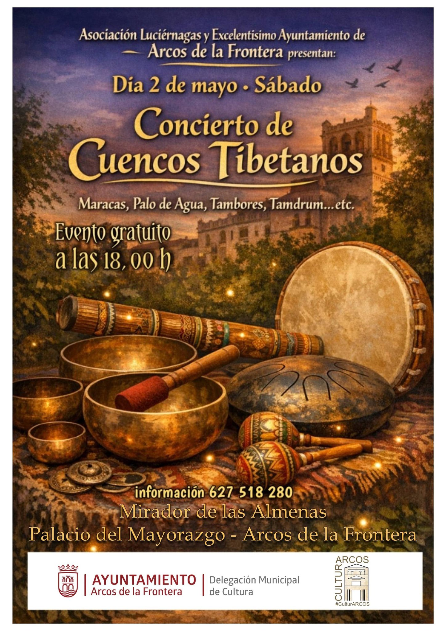 Se trata de un concierto de cuencos tibetanos a cargo de Lita Gómez Padilla, natural de la localidad aunque residente desde hace años en Benalmádena. El responsable municipal ha destacado que esta iniciativa permitirá a los asistentes disfrutar de “una experiencia única y totalmente diferente” en un enclave “espectacular”, ideal para este tipo de actividad.