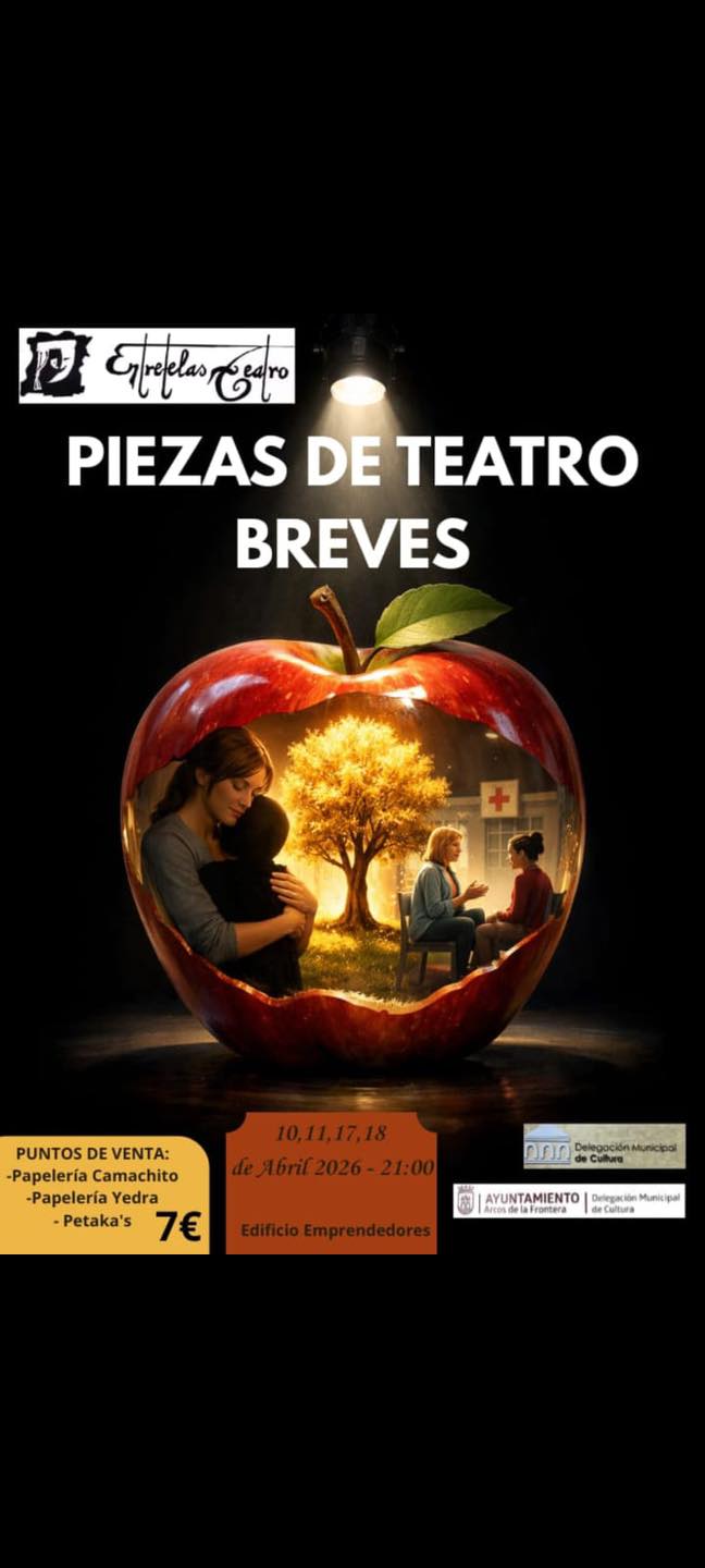 Entretelas Teatro representará los días 10-11-17 y 18 de abril una serie de obras cortas. En esta miscelánea teatral encontraremos obras de diversos autores, tales como Ana María Matute, J.L. Alonso y José Cedane.