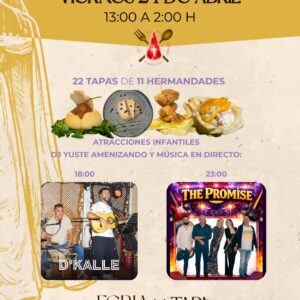 Programación para el día 24 de abril. Ven a disfutar