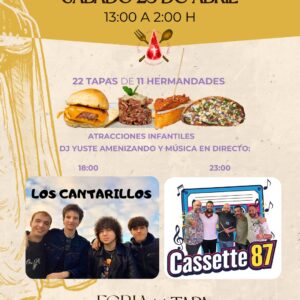 Programación para el 25 de abril. Ven a disfrutar