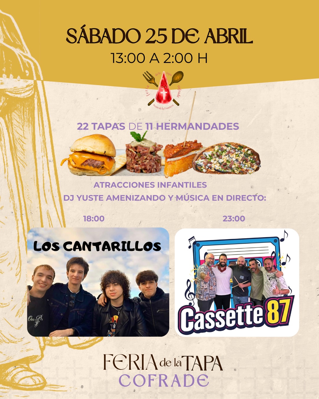 Programación para el 25 de abril. Ven a disfrutar