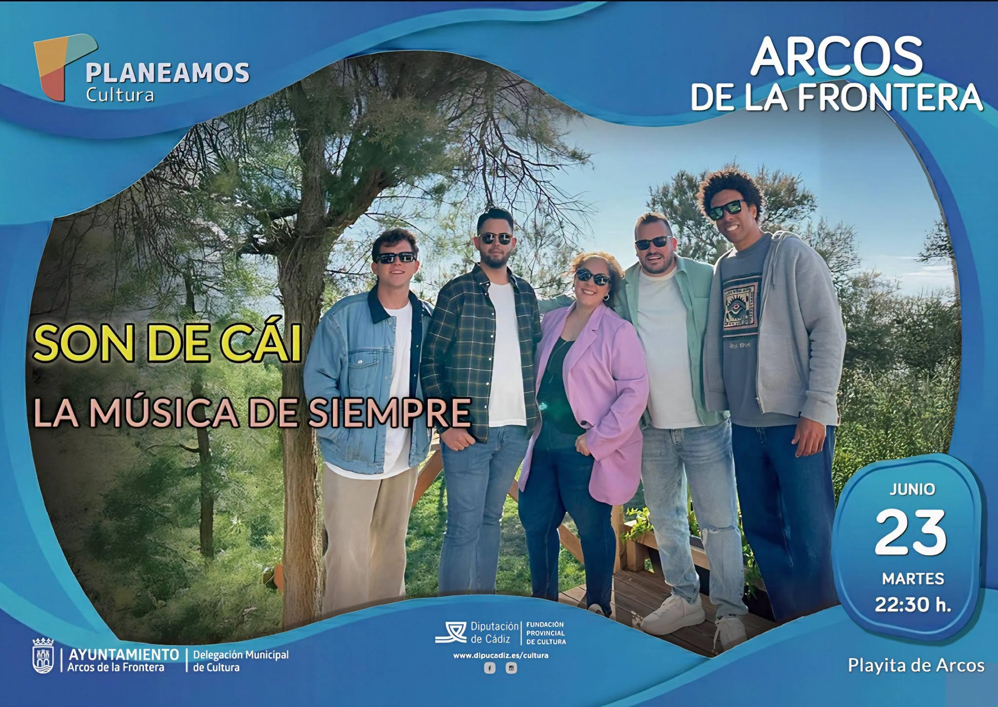 Grupo que amenizará la noche de San Juan en la playa de El Santiscal