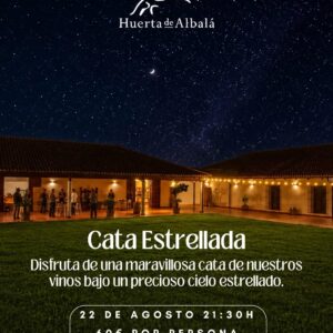 Este verano te invitamos a vivir una experiencia única: una cata maridada bajo el espectacular cielo nocturno de la Sierra de Cádiz.