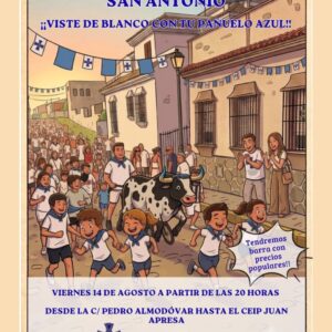 Arcos de la Frontera volverá a vivir este viernes, 14 de agosto, una de las actividades más esperadas por los más pequeños durante el verano: el segundo encierro infantil con carretones organizado por la Hermandad de San Antonio, una propuesta que vuelve a combinar tradición, diversión y convivencia familiar.