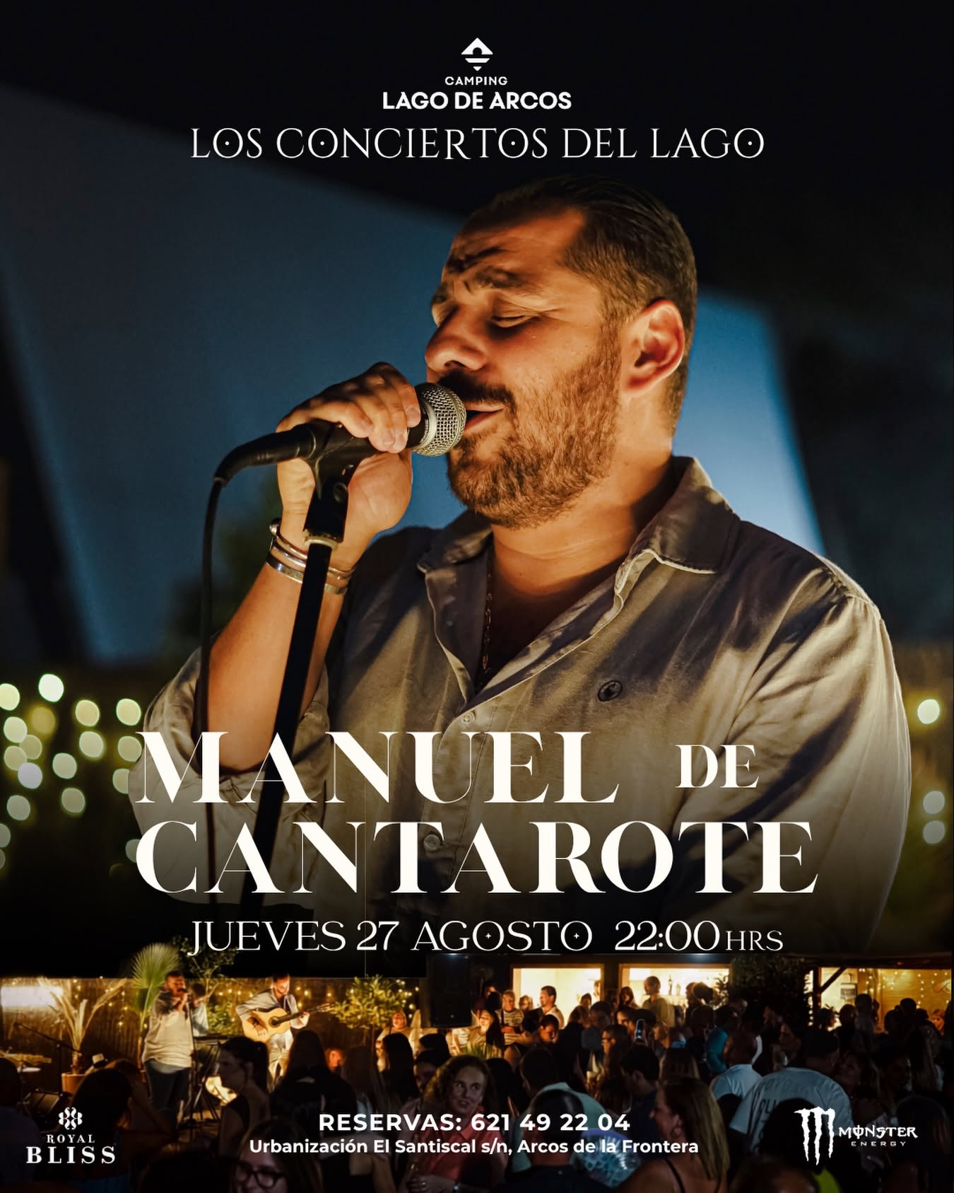 Este jueves, Manuel de Cantarote vuelve a nuestra terraza para una nueva noche de los conciertos que tanto gustan.
