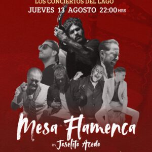 La Mesa Flamenca vuelve a ocupar su sitio en las noches de verano del Camping Lago de Arcos.👏🏻 Una cita que ya se ha convertido en tradición y que este jueves reúne a Joselito Acedo, Ismael de la Rosa, Rubio de Pruna, Juan de la María, Maloko, Quini de Jerez y Miguel Fernández.