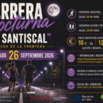 La XIII Carrera Popular Nocturna “El Santiscal” se celebra el 26 de septiembre de 2026 a las 20:30 h en Arcos de la Frontera