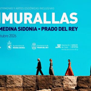 Sin Murallas es un programa de la Fundación Provincial de Cultura de la Diputación de Cádiz (desarrollado en colaboración con la ONCE) que une las artes escénicas inclusivas con enclaves de valor patrimonial. En Arcos tendrá lugar el 9 de octubre a las 18:30 h, en el Paseo de Andalucía