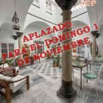 La ruta de patios ha sido cambiada de fecha. Se hará el domingo 1 de  noviembre en el mismo horario, de 10 a 14 de la tarde